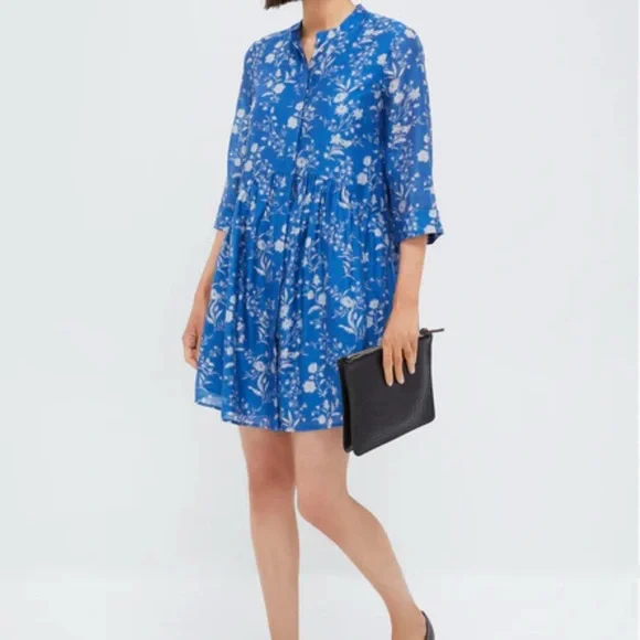 Tuckernuck | Dresses | Tuckernuck Blue Floral Mini Dress Size Xxs | Poshmark
